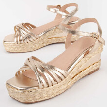 (Golden, 39) Damen-keilsandalen. Montevita Salia4 102968