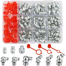 100Pcs Hydraulic Grease Nipple Fitting Assortment Kit Popular M6 M8 M10 Straight