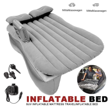 Inflatable Car Air Bed Back Rear Seat Rest Foldable Mattress Travel Camping Kit