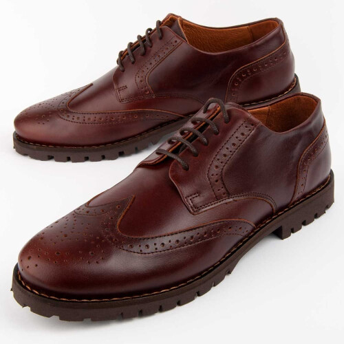 (Marrom, 39) Purapiel Oxford Herac2 Marrom