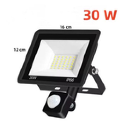 30W LED Flood Light With PIR Motion Sensor Floodlight Garden Security Lamp UK