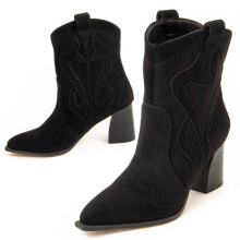 (Schwarz, 38) Damen-ankle-boots Mit Absatz. Montevita Cacera 96621
