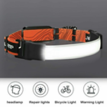 Head Torch LED COB Headlamp Waterproof Work Light Rechargeable Headlight UK