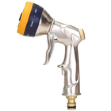 Garden Nozzle Sprayer High Pressure Spray Nozzle 100% Metal Water Hose Nozzle UK