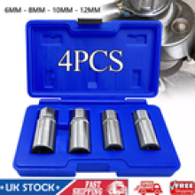 Stud Extractor Remover Socket Set 6-8-10-12mm Stud Extracting Removal Sockets UK