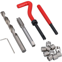 M12 x 1.5 Thread Repair Tool Kit Helicoil Wire Inserts Set