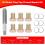 7PCS M13 X 1.5mm Oil Pan Drain Plug Thread Repair Tool Kit 1