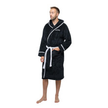 (M-L, Black/White) The Beatles Unisex Adult Abbey Road Robe