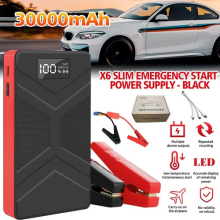 Portable 12V Car Jump Starter 30000mAh Power Bank Pack Battery Charger Booster