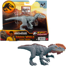 Giocattolo Dinosaurio Mattel Jurassic World Strike Attack con Azione a Colpo Unico & Giunti Mobili