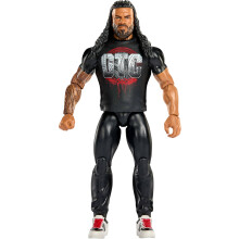 Mattel WWE Roman Reigns Action Figure, Main Event Series #160, 6-inch Collectible Superstar with 14 Articulation Points & Life-Like Look
