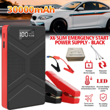 30000mah Car Jump Starter Pack 12V Booster Power USB Battery Charger