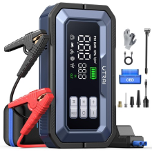 UTRAI 7000A Car Battery Booster Jump Starters with Air Compressor/OBD II