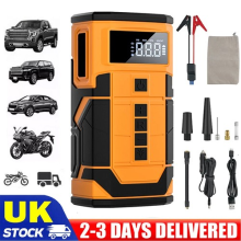 2-in-1 10000mAh Car Jump Starter With Air Compressor Pack Booster Power Bank 12V
