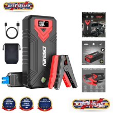 High-Performance 4000A Car Jump Starter & Portable Power Bank with LED Light