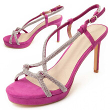 (Rosa, 39) Damen-sandalen Mit Absatz. Montevita Sandale2 91766
