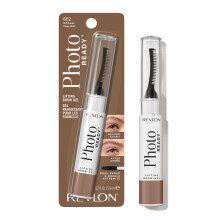 Revlon PhotoReady Lifting Brow Gel, Tinted Eyebrow Lamination with Spoolie Brush, Conditions, Shapes & Defines, 802 Soft Taupe, 0.23 fl oz