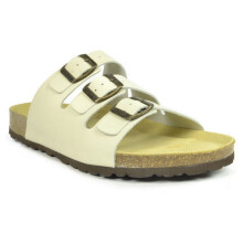 (7 UK, Ivory) Sanosan Mens Lisbon Leather Sandals