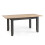 Bordeaux Extending Dining Table Dark Grey 2