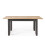 Bordeaux Extending Dining Table Dark Grey 4