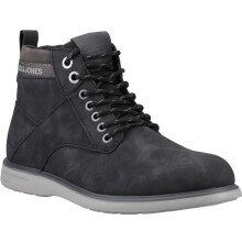 (11 UK, Anthracite) Jack And Jones Mens Denver Combo Ankle Boots