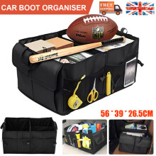 Car Boot Organiser Portable Foldable Heavy Duty Large Car Boot Tidy Storage Bag