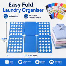 Adult Clothes Folding Board T Shirt Folder Laundry Organiser Magic Easy Fold UK
