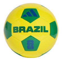 (4, Yellow/Blue/Green) Adidas Brazil Football