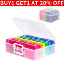 4x6 Picture Storage Box Album Organizer Container Craft Case Large Capacity UK