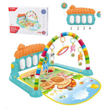 Musical Baby Activity Gym Kid Rug Puzzle Mat Carpet Pad Baby Toy Rack Play Mat