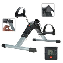 Folding Pedal Exerciser Mini Arm Leg LCD Exercise Bike Foot Hand Cycle Peddler