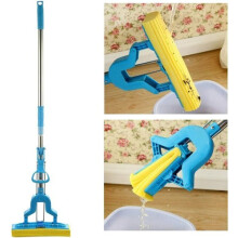 Super Sponge Mop Floor Heavy Duty Telescopic Handle Absorbent Cleaning Laminate