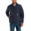 Carhartt Carhartt Men's Half-Zip Relaxed Fit Fleece Pullover, Navy, XX-Large 1