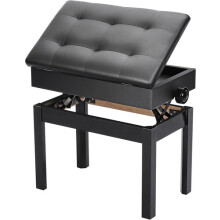 Piano stool height adjustable piano wooden stool keyboard stool cushion seat