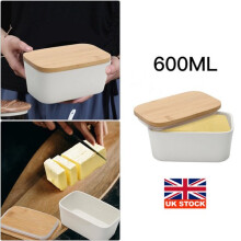 Butter Dish Container with Knife French Butter Dish Insulated Storage UK