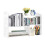 Adjustable Desktop Bookshelf Organizer – PVC Desk Shelf for Office Home&Kitchen 1