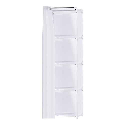 5-Tier Clothes Organizer Multifunctional Storage Cabinet for Closet Foldable