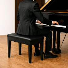 Piano Benches Piano Bench Piano Stool with Storage Arge Size Black Dressing