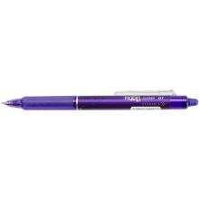 Bolígrafo Pilot Frixion Clicker borrable de punta fina, morado (paquete de 12)