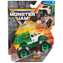 Monster Jam, offizieller Crush Cycle Monster Truck, Die-Cast Fahrzeug, 1:64 Maßstab, Spielzeug für Kinder ab 3 Jahren