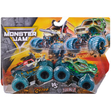 Monster Jam, Piratenfluch vs. Kraken, Monster Trucks im Maßstab 1:64, Spielzeug für Kinder ab 3 Jahren