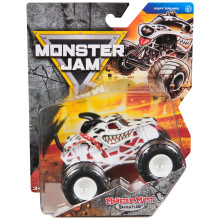 Monster Jam, offizieller Dalmatiner Monstertruck, Die-Cast Fahrzeug, 1:64 Maßstab, Spielzeug für Kinder ab 3 Jahren