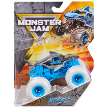 Monster Jam, Official Megalodon Monster Truck, Die-Cast Vehicle, 1:64 Scale, Kids Toys for Boys Ages 3 and up