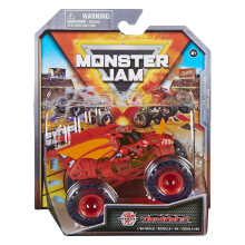 Monster Jam 2022 Spin Master 1:64 Diecast Truck mit Bonuszubehör: See-Thru Crew Dragonoid