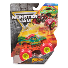 Monster Jam 2026 Offizielles 1:64 Diecast Truck Serie 45 Pixel Punks Drache