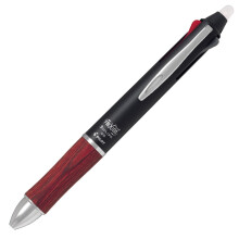 Bolígrafo borrable tri-color Pilot LKFB-2SEF-DR, Frixion Ball 3, Madera, 0.5, Rojo Profundo