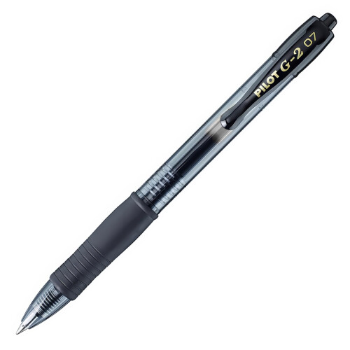 Pilot Pilot G207 - Gelkugelschreiber, 0,7 mm, 1 Stück, Schwarz