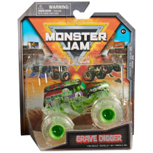 Monster Jam, Camión Monstruoso Grave Digger, Vehículo de Fundición, Escala 1:64, Juguetes para Niños a Partir de 3 Años