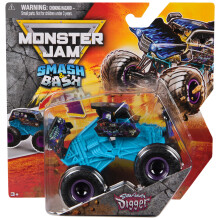Monster Jam Smash & Bash Son Uva Digger, 1:64 Die Cast Reparierbarer Monstertruck, Spielzeug für Kinder ab 3 Jahren
