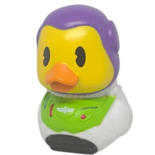 Just Play Duckalooz Papera di Gomma - Buzz - Giocattolo da Bagno